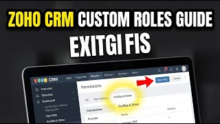 How to activate Zoho CRM custom roles for permissions - Full Guide