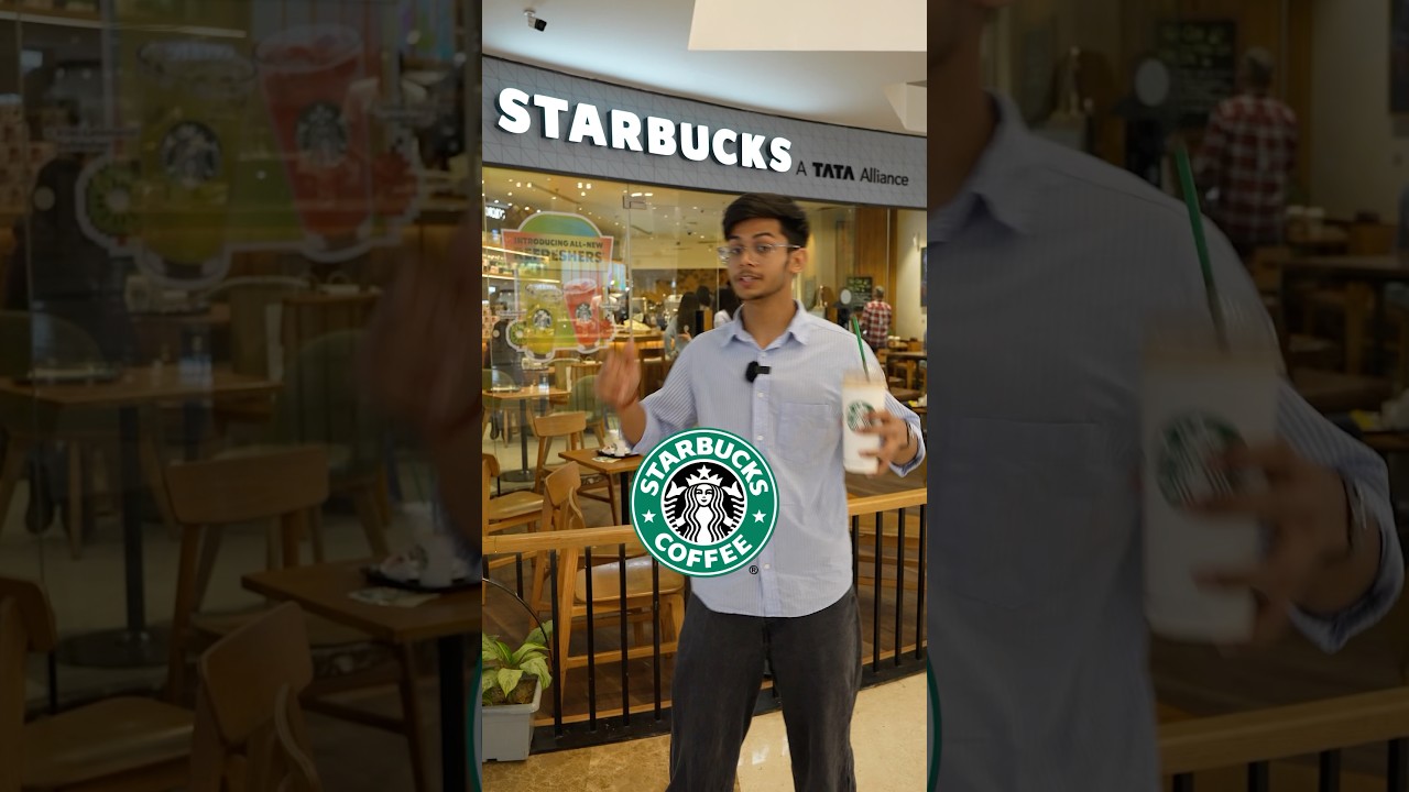 I Stayed at Starbucks Until They Kicked Me Out! ☕😂 #minivlog #vlog