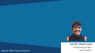 #Panther Web Tutorial (Part - 4)