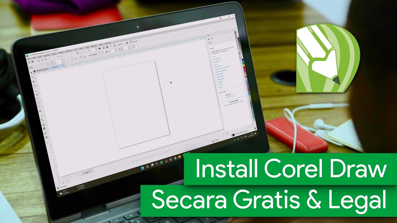 cara download coreldraw