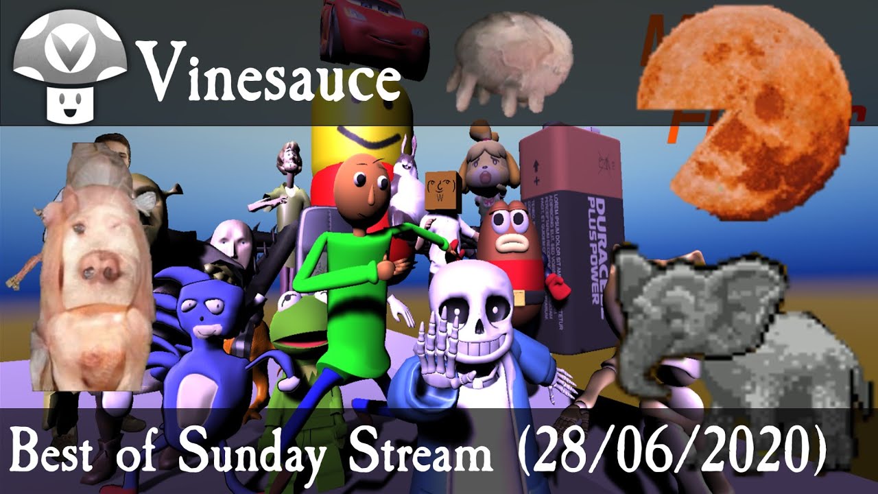 Vinesauce Best of Sunday Streams (28/06/2020) YouTube