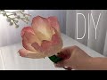 DIY Beautiful Crepe Paper Flower – Step by Step  