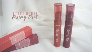 [2023 New!] Etude House Fixing Tint 14 & 13 Swatches & Review | Lululand