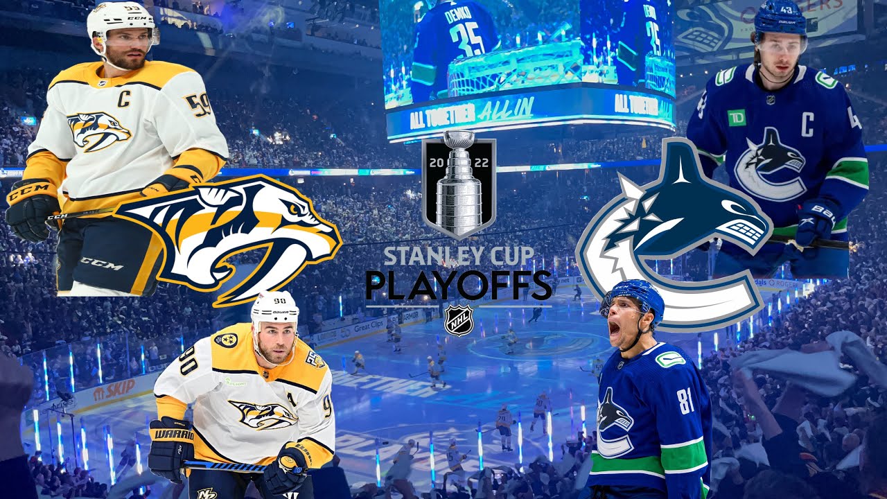 (TOWEL POWER RETURNS!) Vancouver Canucks Vs Nashville Predators, Round 1 Game 1 Apr.21.2024