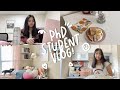 day(s) in my life ep. 13: grad school, cleaning, new tech, and productive vlog