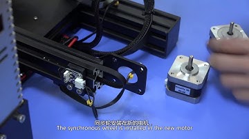 Replace the Y axis motor tutorial