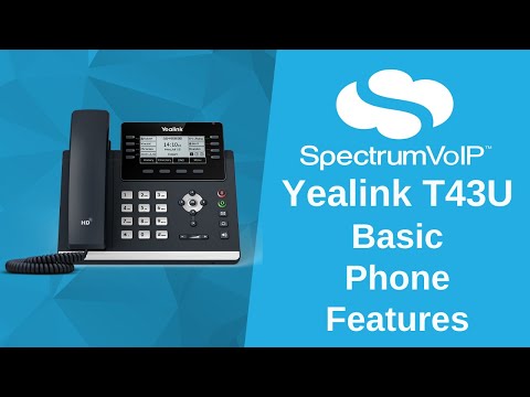 Yealink43U Basic Phone Features