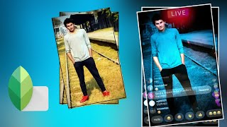 Snapseed background change photo editing concept|Snapseed new trick editing|SK EDIT STUDIO screenshot 1