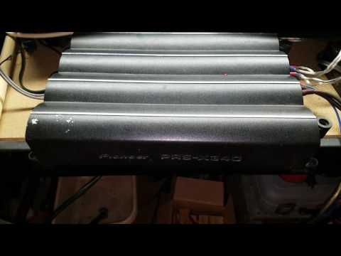 Quick Test of Pioneer PRS-X340 4/3/2 channel amp