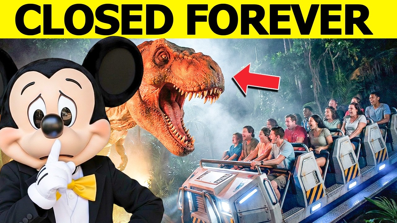 DINOSAUR Ride Closed FOREVER - Disney Hiding the Real Reason