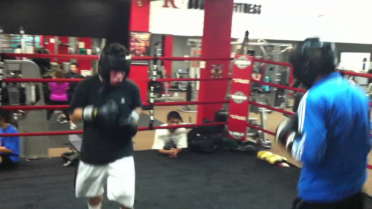 short boxing match YouTube