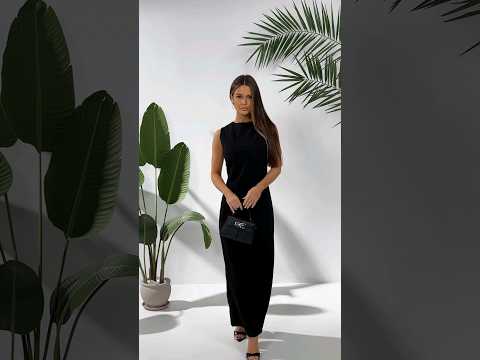 Чорна сукня до підлоги Виготовляємо з любов ю сукні плаття Україна Ladylikeua 