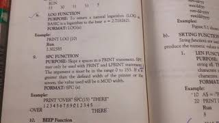 LOG  SPC BEEP and DATE Function   CS10   5.4