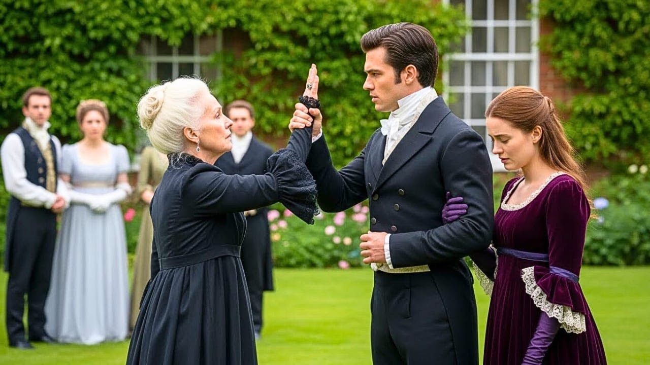 🥀💔HER STEPMOTHER SLAPPED HER AT THE GARDEN PARTY... THE DUKE CAUGHT HER  WRIST AND  WHISPERED.....