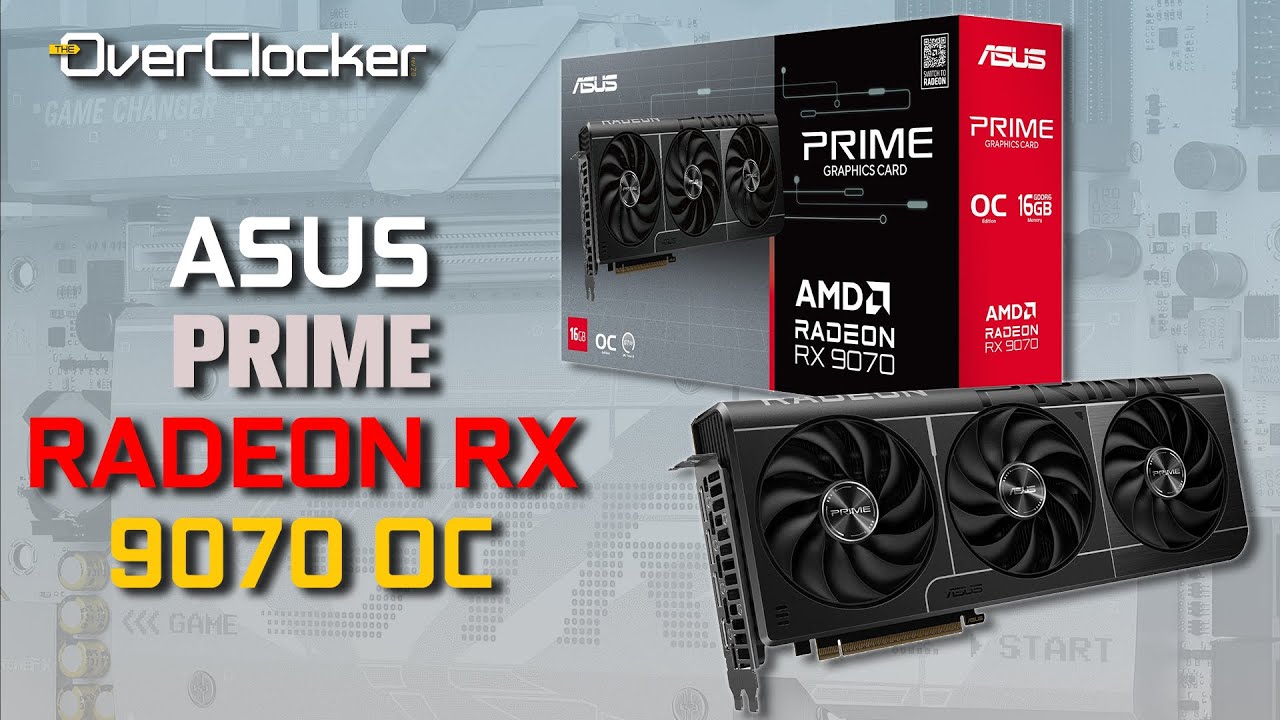 グラフィックボード・グラボ・ビデオカード ASUS Prime Radeon RX 9070 16GB OC RX9070 ASUS Prime RadeonTM RX 9070 EVO OC Edition 16GB GDDR6
