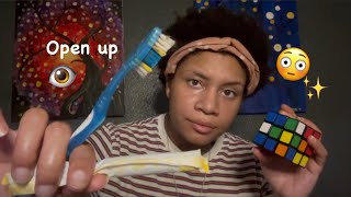 ASMR - Eye Assessment & Tampons
