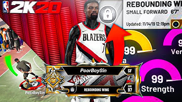 THE BEST REBOUNDING WING BUILD ON NBA2K20! THIS BUILD IS UNBELIEVABLY AMAZING & UNDERRATED!