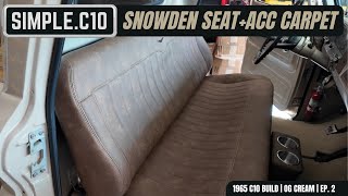 How to transform the look of your interior with a Snowden Seat and ACC Carpet!