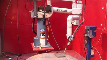 OTC Welding Robot Model D Series Weld Test at Westermans - Part 2