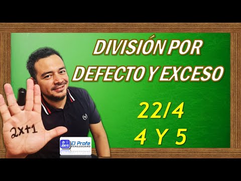 INTEGER DIVISION BY EXCESS AND BY DEFECT