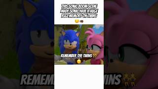 This Sonic Boom Scene Made Sonic Have A Huge Rizz Memory On Twins