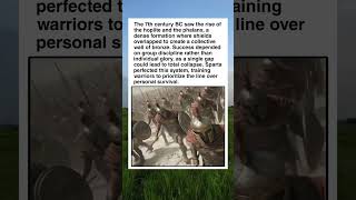The Phalanx: The Bronze Wall That Dominated Ancient Greece #facts #ancienthistory #historyfacts