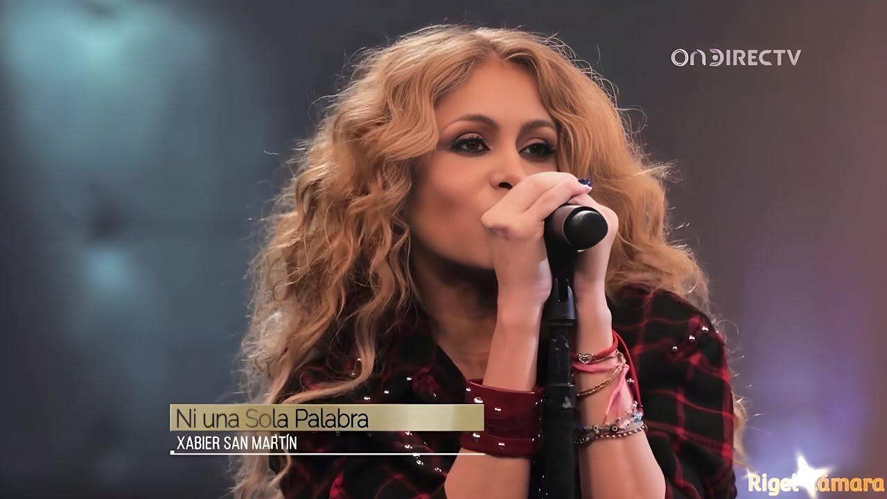 Paulina Rubio - Ni una Sola Palabra en Directo