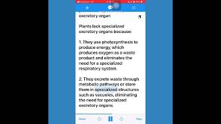 Excretion 4 |Excretion in Plants || Biology form Three screenshot 5