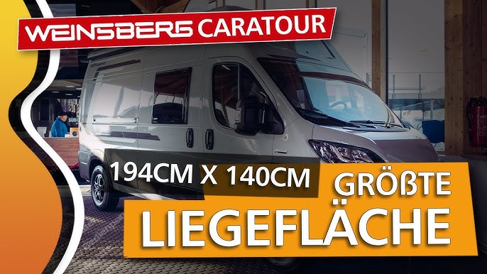 Autositz-Verstellung mit ISOFIX - 3 Sonderfunktionen  Luxus auf Rädern: Weinsberg  CaraTour 600 DQ 