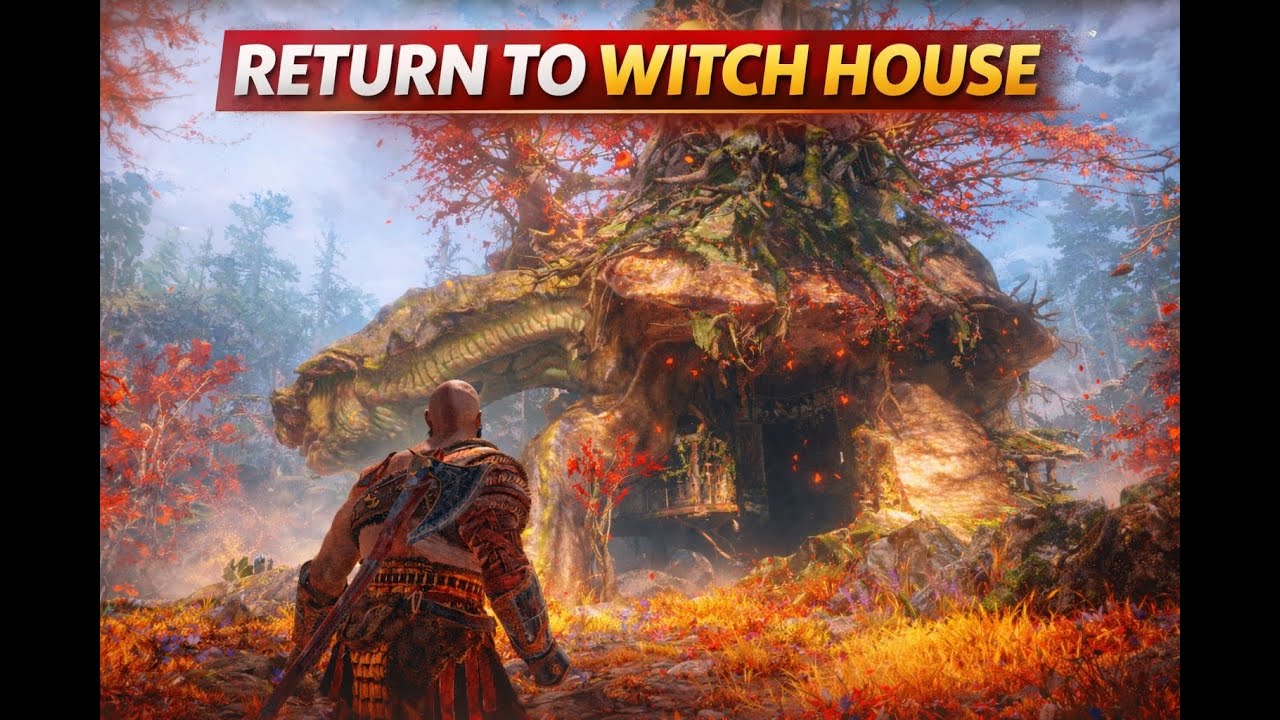 Return To Witch House 🏚️ | God of War Hindi Gameplay