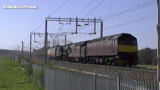 46100 Royal Scot, 47760 And 37706 Light Engine 20.04.2016