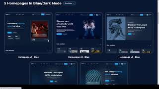 Ethernal - NFT Marketplace HTML Template digital assets non fungible tokens Guide