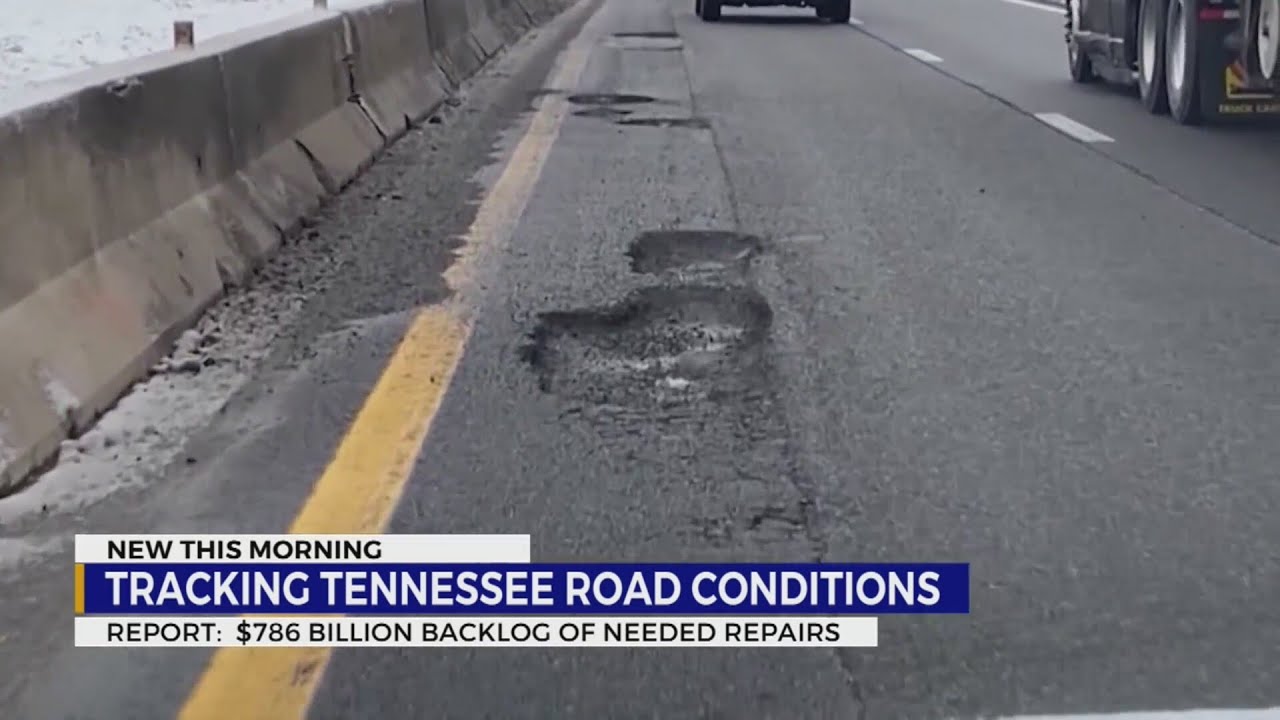 Tracking road conditions in Tennessee - YouTube