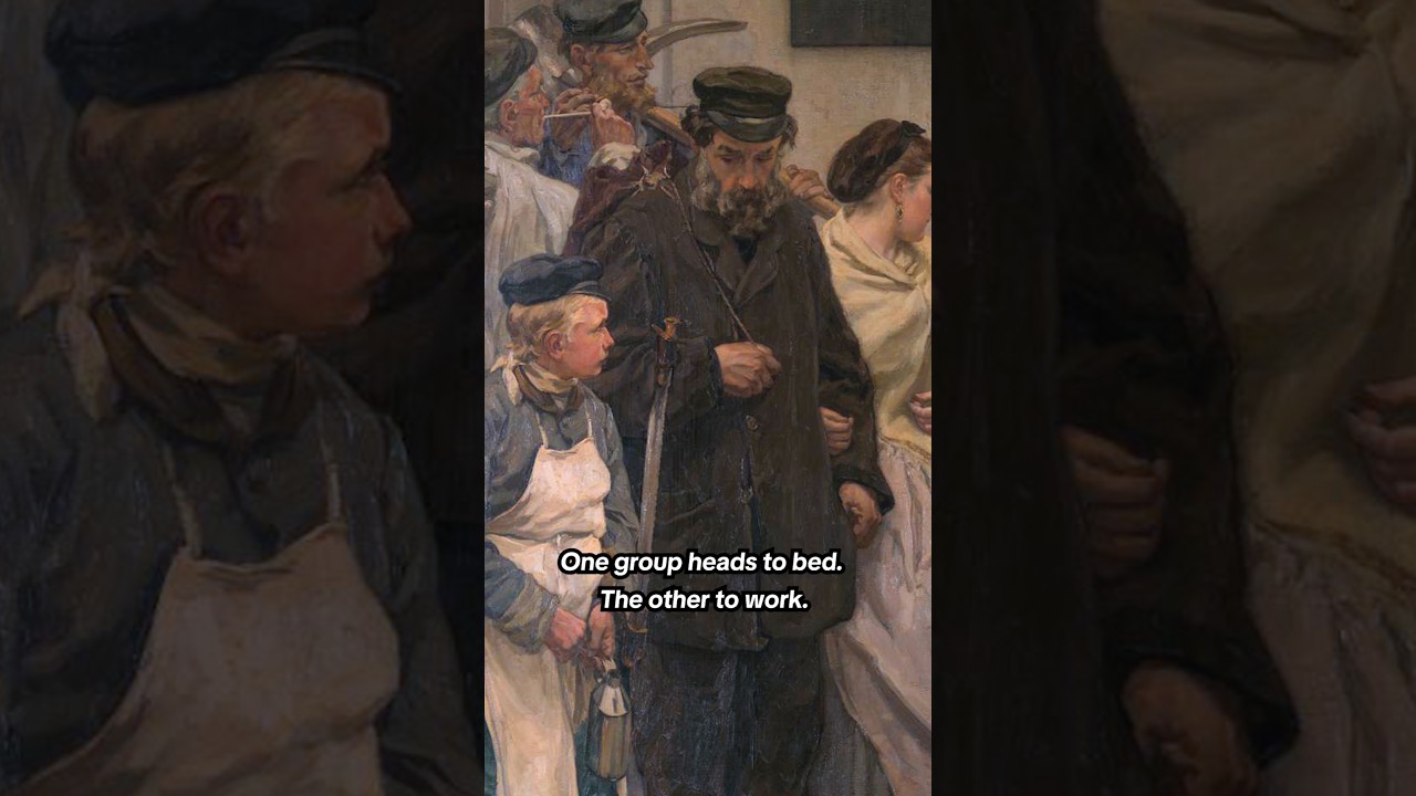 "At Dawn" by Charles Hermans (1875)