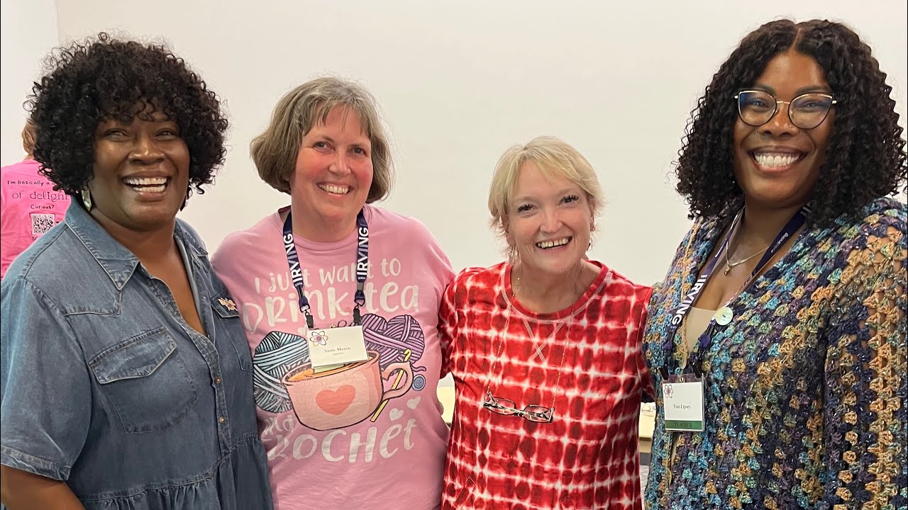 An  Inquisitive Crafter, Episode 54: DFW Fiberfest and a Gnome Sighting