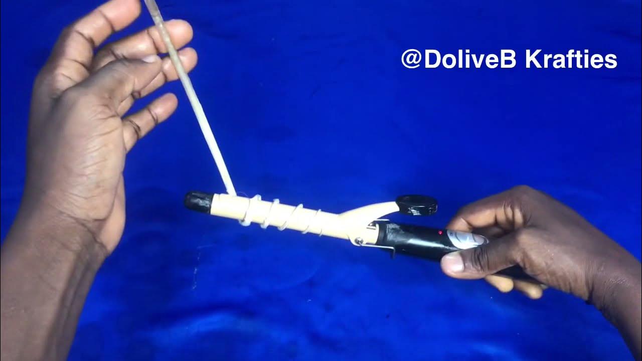 How to curl an ostrich quill feather Millinery tips YouTube