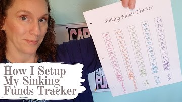 How I Setup My Sinking Funds Tracker