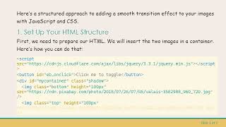 Mastering Image Transitions in JavaScript: Your Essential Guide