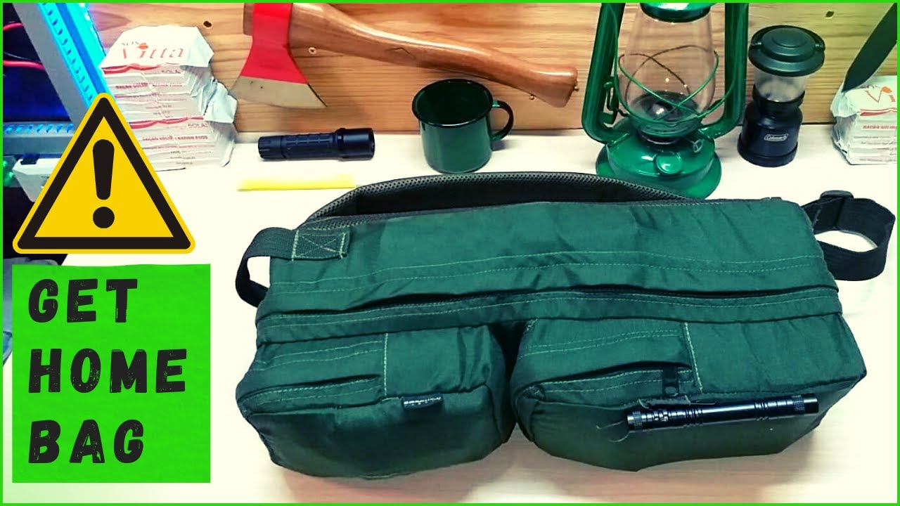 De Uma Mochila Bug Out Bag Nada Funcional / Para Uma Get Home Bag