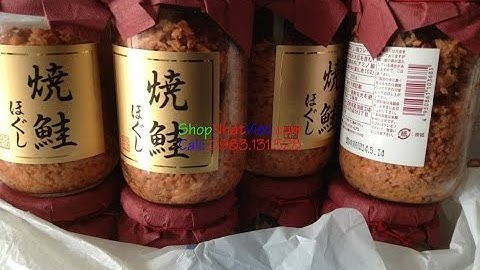 Cách làm ruốc cá hồi Nhật giàu dinh dưỡng cho bé mới nhất 2016