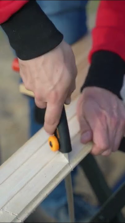Пила fiskars #стройка #инструмент #дача #ремонт #дом - YouTube