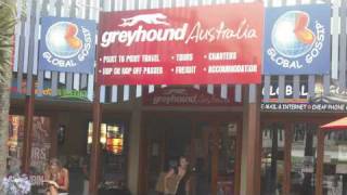 The Honeymoon Testers ride a Greyhound bus down Australia's East Coast