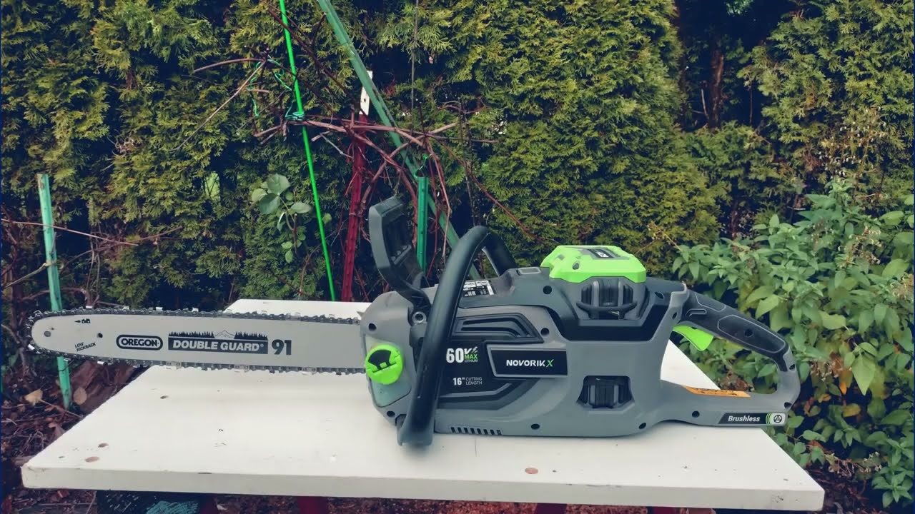 Обзор мощной беспроводной цепной пилы NovorikX без необходимости токарной обработки древесины.