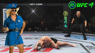UFC4 Khabib Nurmagomedov vs Nice Cop EA Sports UFC 4