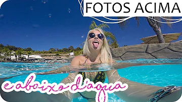 Como tirar fotos metade na água e metade fora?