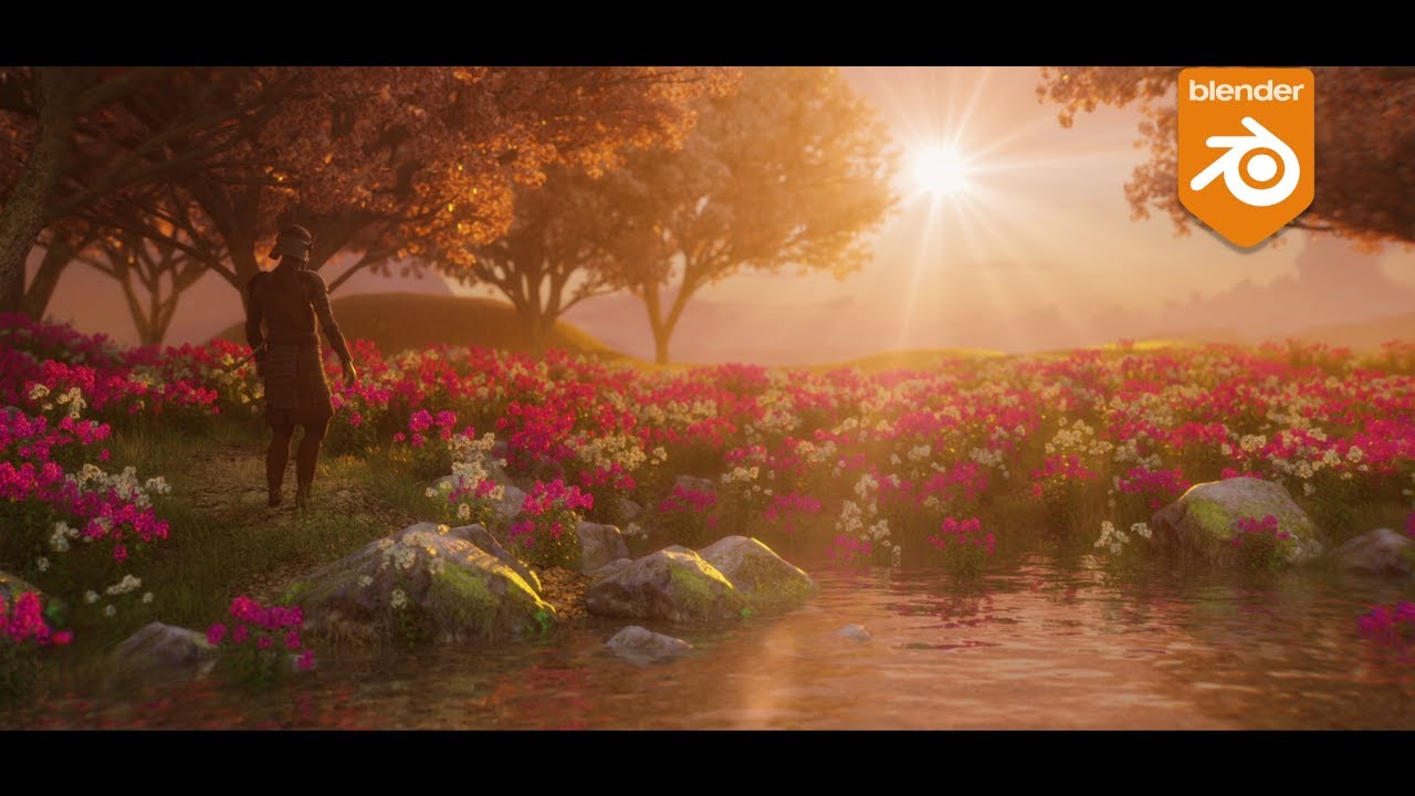Creating Dreamy Environment in Blender | Timelapse - YouTube