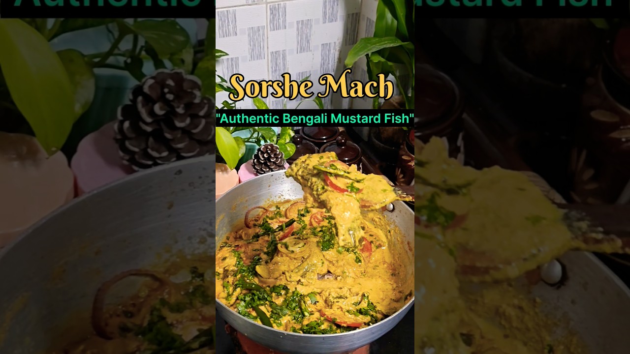 "Mustard Magic in Every Bite | Bengali Style Mustard Fish Curry" 