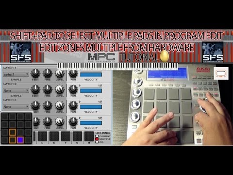 MPC Software Multiple Pad group tutorial (OS 1.6 Easter egg)