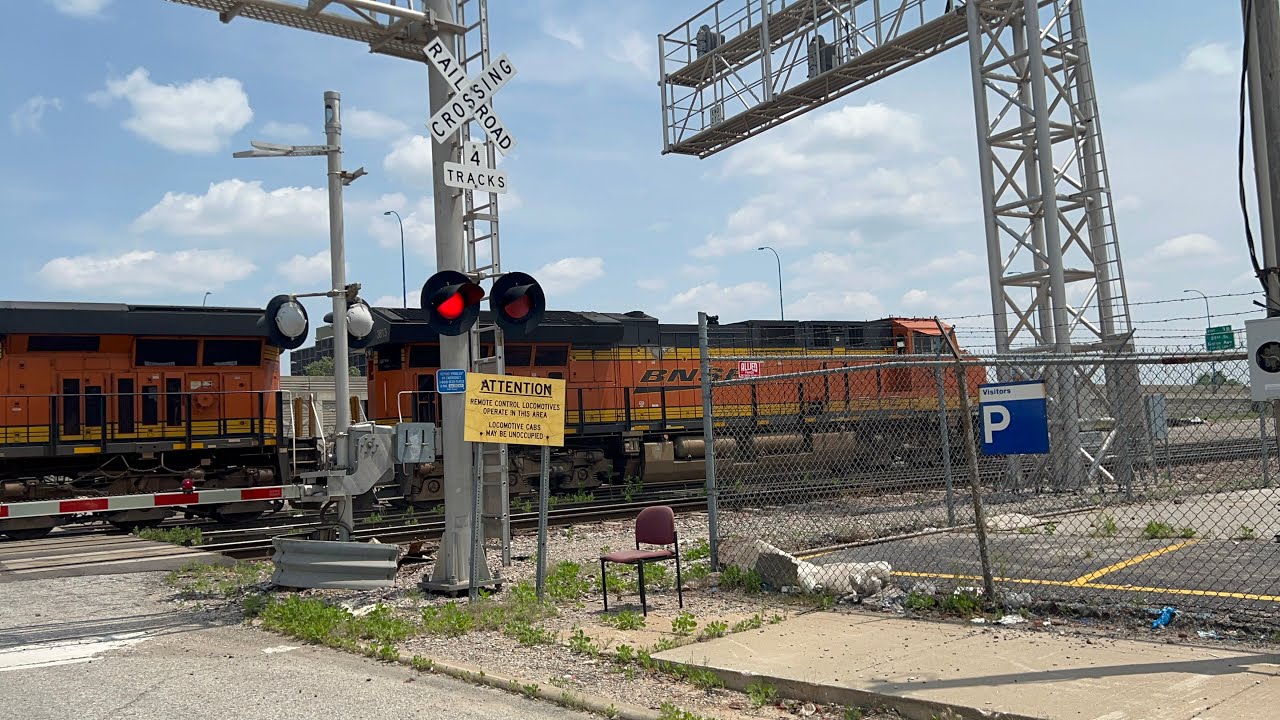 BNSF mixed freight Tulsa, Oklahoma YouTube