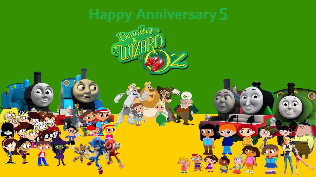 happy 5th anniversary Dorothy and the wizard of oz - YouTube
